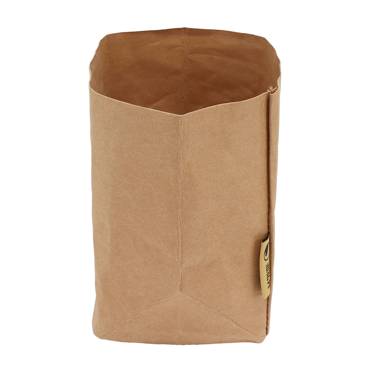 Washed Kraft Paper Bag Waterproof Flowerpot Food Storage Bag for Holding Food Fruits Vegetables Household Sundries M