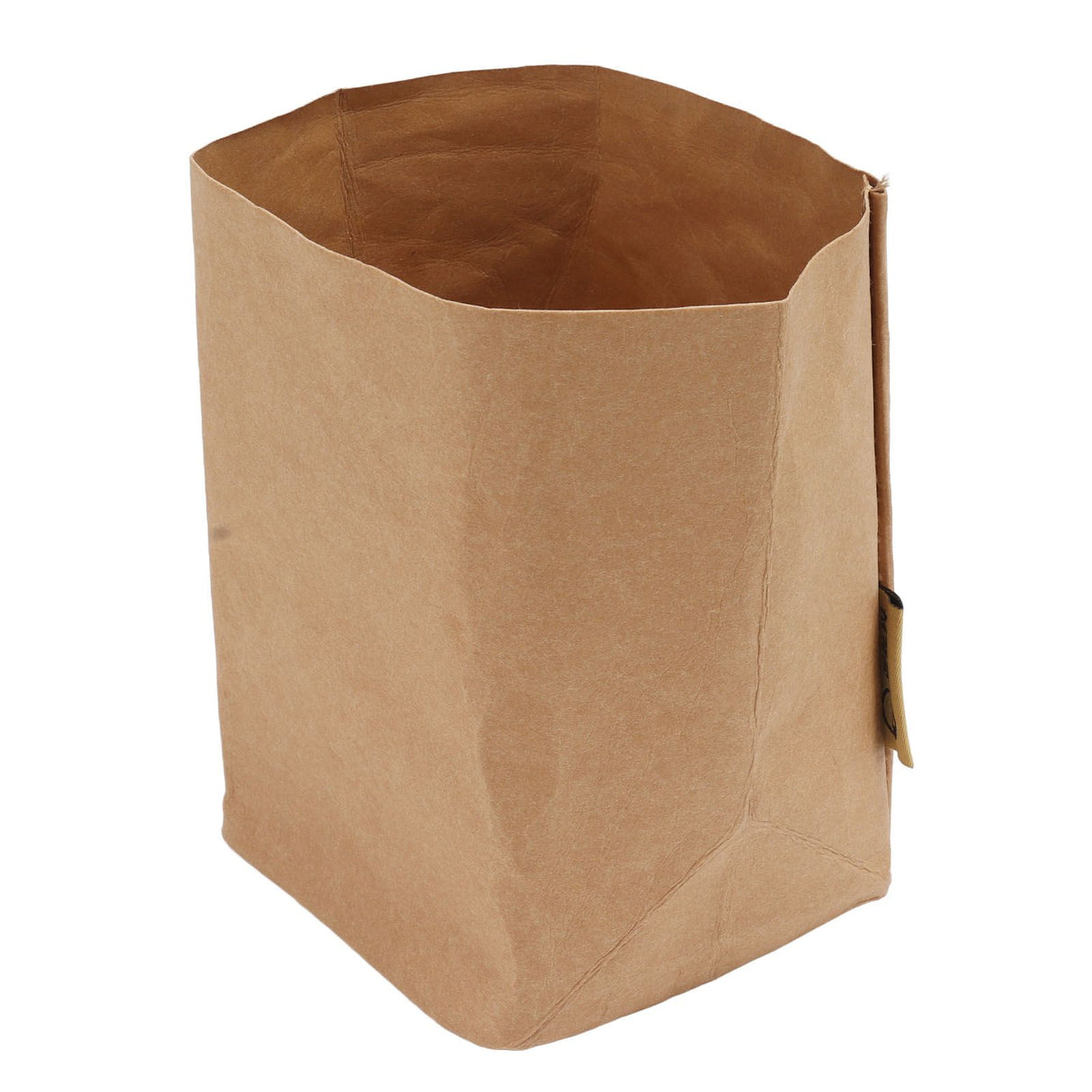 Washed Kraft Paper Bag Waterproof Flowerpot Food Storage Bag for Holding Food Fruits Vegetables Household Sundries L