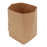 Washed Kraft Paper Bag Waterproof Flowerpot Food Storage Bag for Holding Food Fruits Vegetables Household Sundries XL
