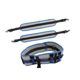 Transfer Belt Stable Support Uniform Force EVA Transfer and Walking Gait Belt with Leg Loops for Patients Elderly S - Front View