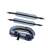 Transfer Belt Stable Support Uniform Force EVA Transfer and Walking Gait Belt with Leg Loops for Patients Elderly S - Side View
