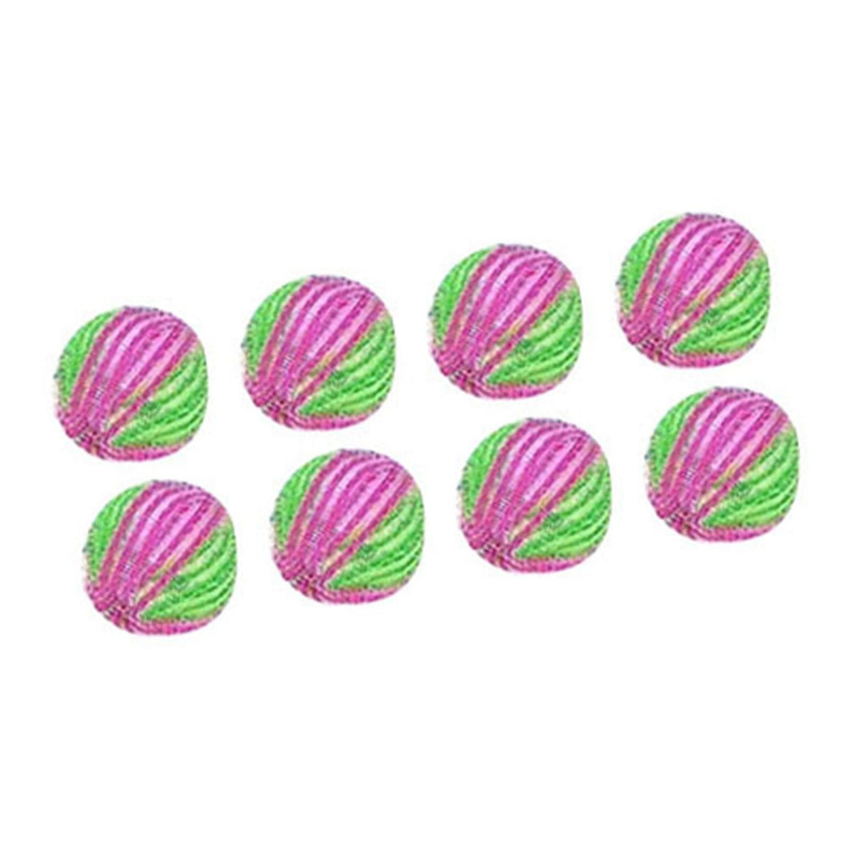 8Pcs Pet Hair Remover Balls Nylon Round Efficient Laundry Lint Remover Balls for Household Laundry