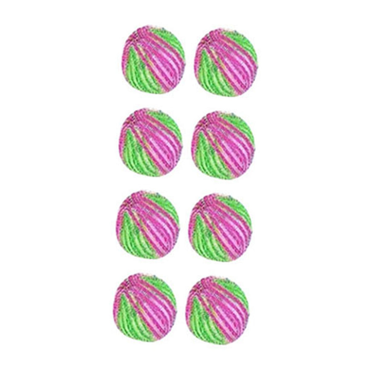 8Pcs Pet Hair Remover Balls Nylon Round Efficient Laundry Lint Remover Balls for Household Laundry
