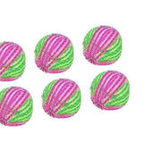 8Pcs Pet Hair Remover Balls Nylon Round Efficient Laundry Lint Remover Balls for Household Laundry - Extra Image