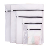 Set of 8 Mesh Laundry Bag Washing Machine Wash Bags with Zipper for Underwea Home Hotel