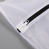 Set of 8 Mesh Laundry Bag Washing Machine Wash Bags with Zipper for Underwea Home Hotel - Low Angle