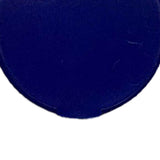 Single Sided Folding Circular Mirror Plastic Portable Compact Cosmetic Pocket Mirror Blue