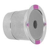 Metal Coffee Pod Stainless Steel Reusable Refillable Filter Cup Single for Coffee Maker - Top-Down View
