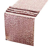 Tablecloth Polyester Fiber with Gold Sequins Table Cover for Table Home Wedding Decoration