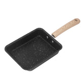 Frying Pan Iron Non Stick Coating Square Thick Multifunction Japanese Omelette Pan for Home Kitchen Tool - Extra Image