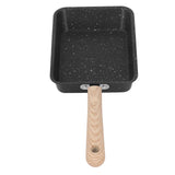 Frying Pan Iron Non Stick Coating Square Thick Multifunction Japanese Omelette Pan for Home Kitchen Tool