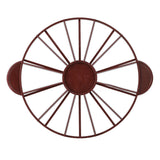 Cake Portion Marker Food Grade Round 10/12 Piece Cake Slice Marker Equal Portion Cutter Bread Cake Divider Baking Tool Dark Red (Brown) 126g/4.4oz（280）