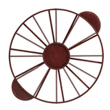 Cake Portion Marker Food Grade Round 10/12 Piece Cake Slice Marker Equal Portion Cutter Bread Cake Divider Baking Tool Dark Red (Brown) 126g/4.4oz（280）