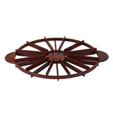 Cake Portion Marker Food Grade Round 10/12 Piece Cake Slice Marker Equal Portion Cutter Bread Cake Divider Baking Tool Dark Red (Brown) 126g/4.4oz（280） - Extra Image