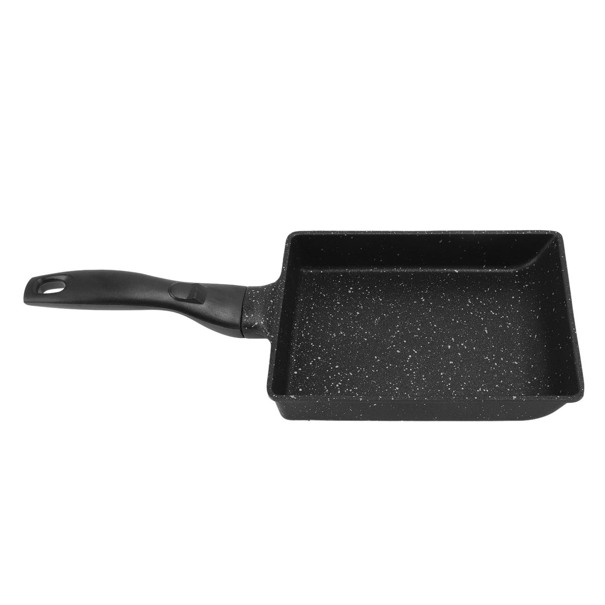 Rectangular Frying Pan Thickened Aluminum Alloy Nonstick Coating Cooking Pan for Steak Egg Roll