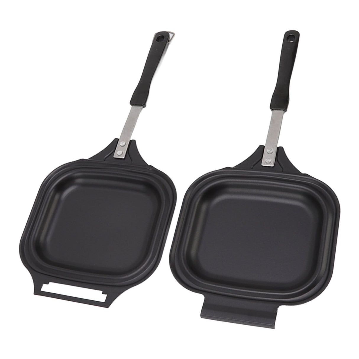 Frying Pan Even Heating Easy Cleaning Double Sided Iron Pancake Pan for Restaurants Home