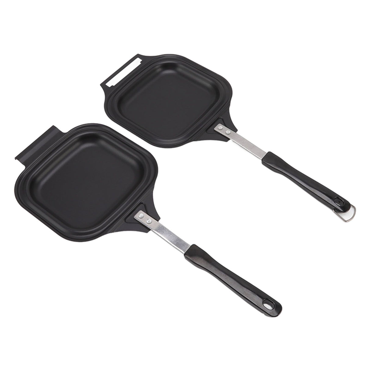 Frying Pan Even Heating Easy Cleaning Double Sided Iron Pancake Pan for Restaurants Home