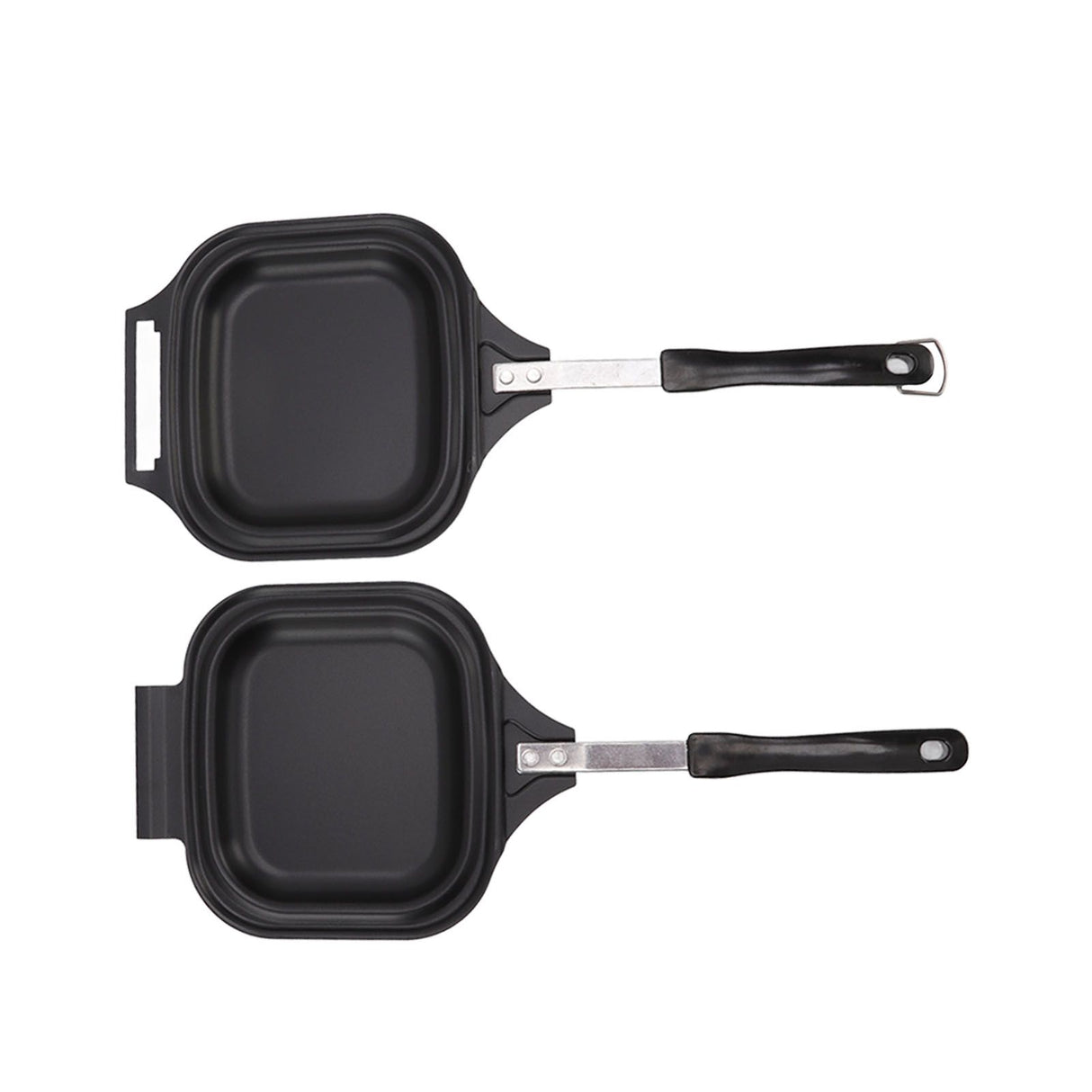 Frying Pan Even Heating Easy Cleaning Double Sided Iron Pancake Pan for Restaurants Home