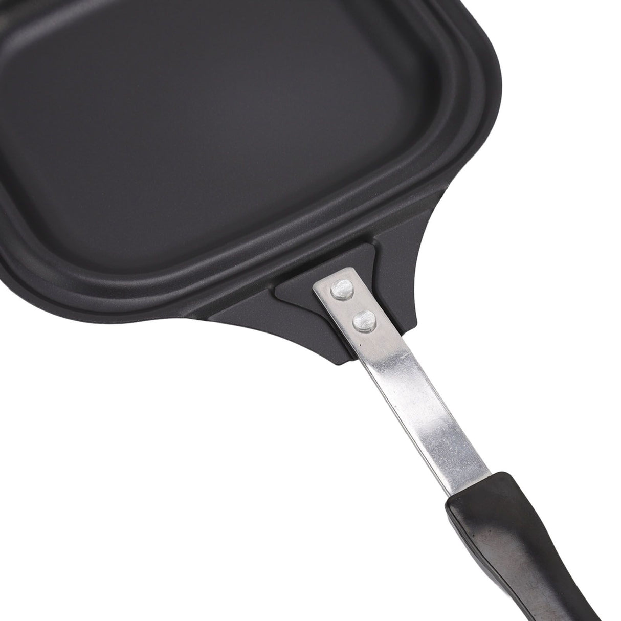 Frying Pan Even Heating Easy Cleaning Double Sided Iron Pancake Pan for Restaurants Home