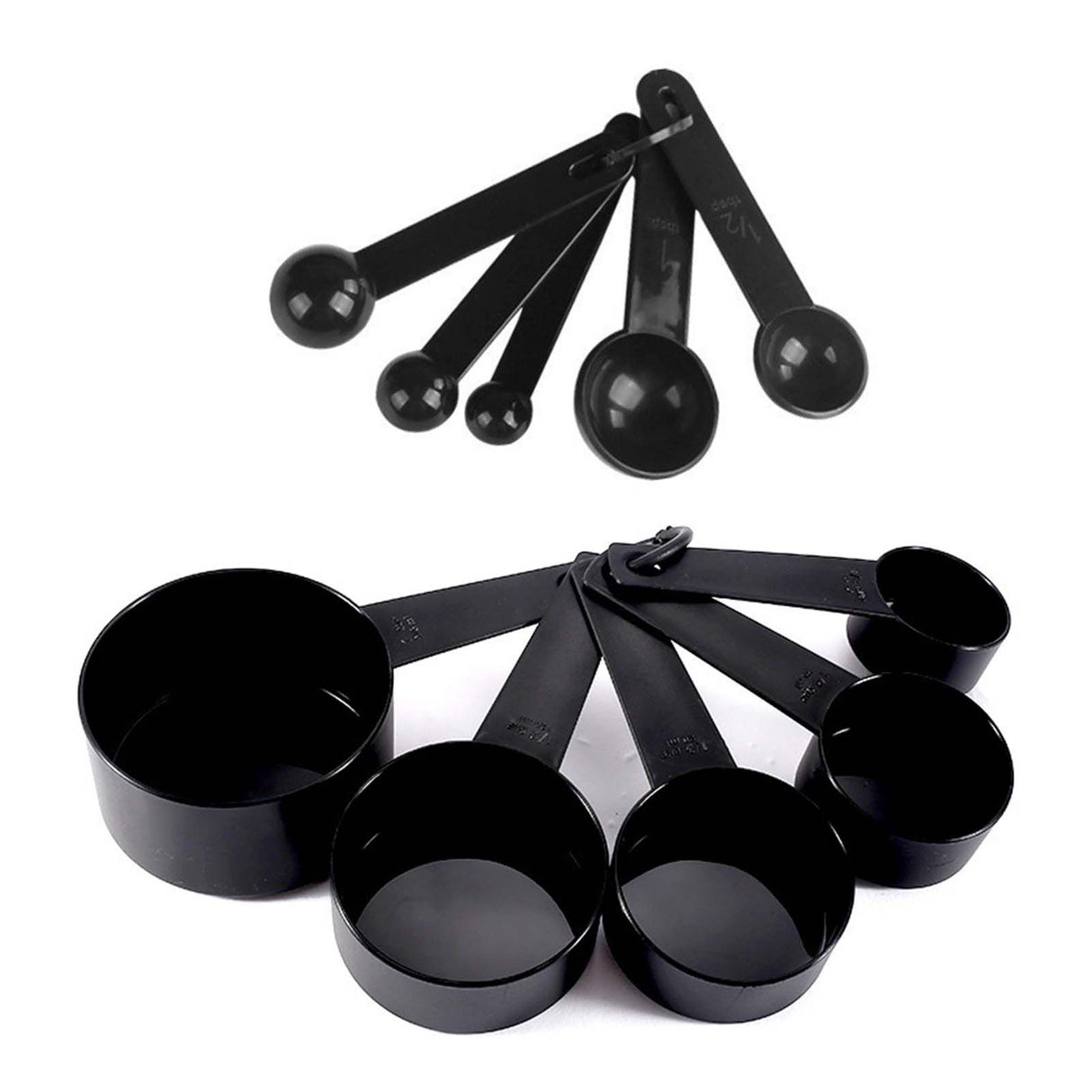 10Pcs Measuring Spoon Set Safe Durable PP Baking Measuring Spoons for Kitchen Gadgets