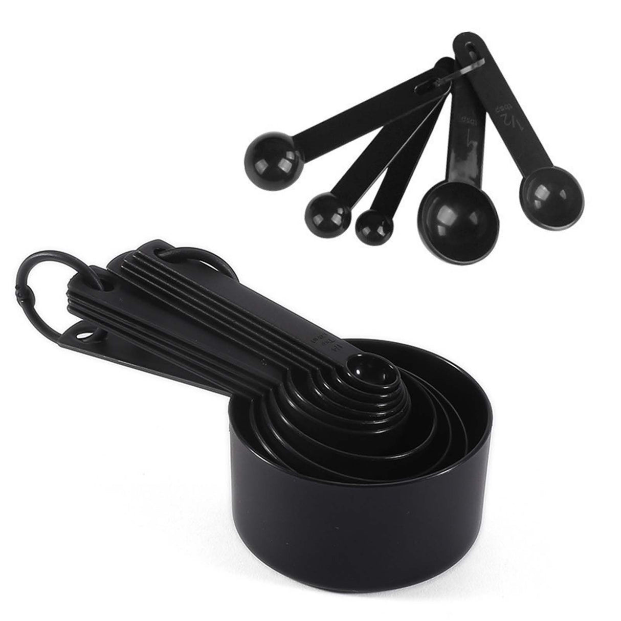 10Pcs Measuring Spoon Set Safe Durable PP Baking Measuring Spoons for Kitchen Gadgets