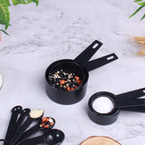 10Pcs Measuring Spoon Set Safe Durable PP Baking Measuring Spoons for Kitchen Gadgets - Close-Up Angle