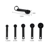 10Pcs Measuring Spoon Set Safe Durable PP Baking Measuring Spoons for Kitchen Gadgets
