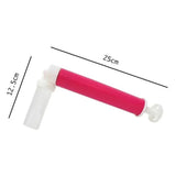 Manual Cake Airbrush Multipurpose Cake Decorating Airbrush with 4 Empty Bottles for Bakery Decoration