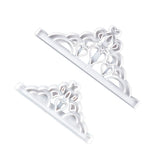 2 Pcs Crown Cutters Set Princess Crown Mold Tiara Cutter Cake Decorating Mold for DIY Birthday Party Dinner