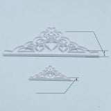 2 Pcs Crown Cutters Set Princess Crown Mold Tiara Cutter Cake Decorating Mold for DIY Birthday Party Dinner - Extra Image