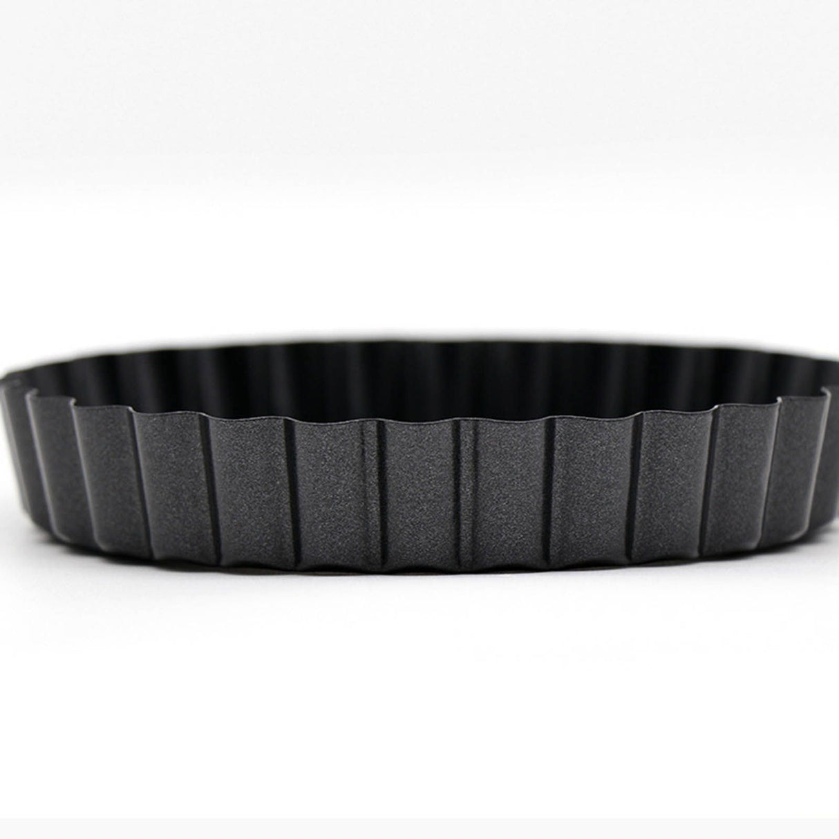 6 Pcs Mini Cake Mould with Removable Bottom 3 Inch Egg Tart Mould Muffin Pans Black Round for Dessert Baking Cooking
