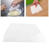 19.3x12.7cm Dough Scraper ABS Multifunction Trapezoid Large Dough Cutter Chopper for Kitchen - 45-Degree Angle