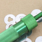 Green Clay Extruder Stainless Steel Clay Extruder Fondant Cake Sculpture Polymer Clay Tools Cake Decorating Tools