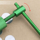 Green Clay Extruder Stainless Steel Clay Extruder Fondant Cake Sculpture Polymer Clay Tools Cake Decorating Tools