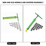 Green Clay Extruder Stainless Steel Clay Extruder Fondant Cake Sculpture Polymer Clay Tools Cake Decorating Tools - Extra Image
