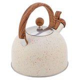 2.5L Whistling Tea Kettle Stovetop Food Grade Stainless Steel Tea Pots for Kitchen Hotel - Side View
