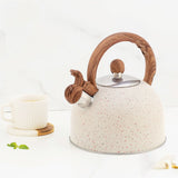 2.5L Whistling Tea Kettle Stovetop Food Grade Stainless Steel Tea Pots for Kitchen Hotel - Extra Image