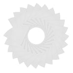 100 Pieces Filter Cone Coffee Filters 2 to 4 Cup Natural Disposable Coffee Filter Paper for Home Cafe