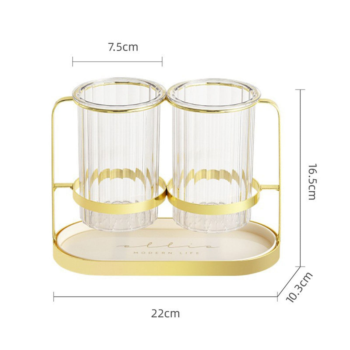 Chopsticks Drying Holder Iron PET Transparent Chopsticks Drying Caddy for Spoons Kitchen Platinum