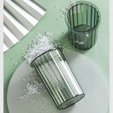 Chopsticks Drying Holder Iron PET Transparent Chopsticks Drying Caddy for Spoons Kitchen Green Gold - Extra Image