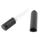Coffee Stirrer Tool Stainless Steel Portable Coffee Needle Distributor For Italian Coffee Maker Black - Front View