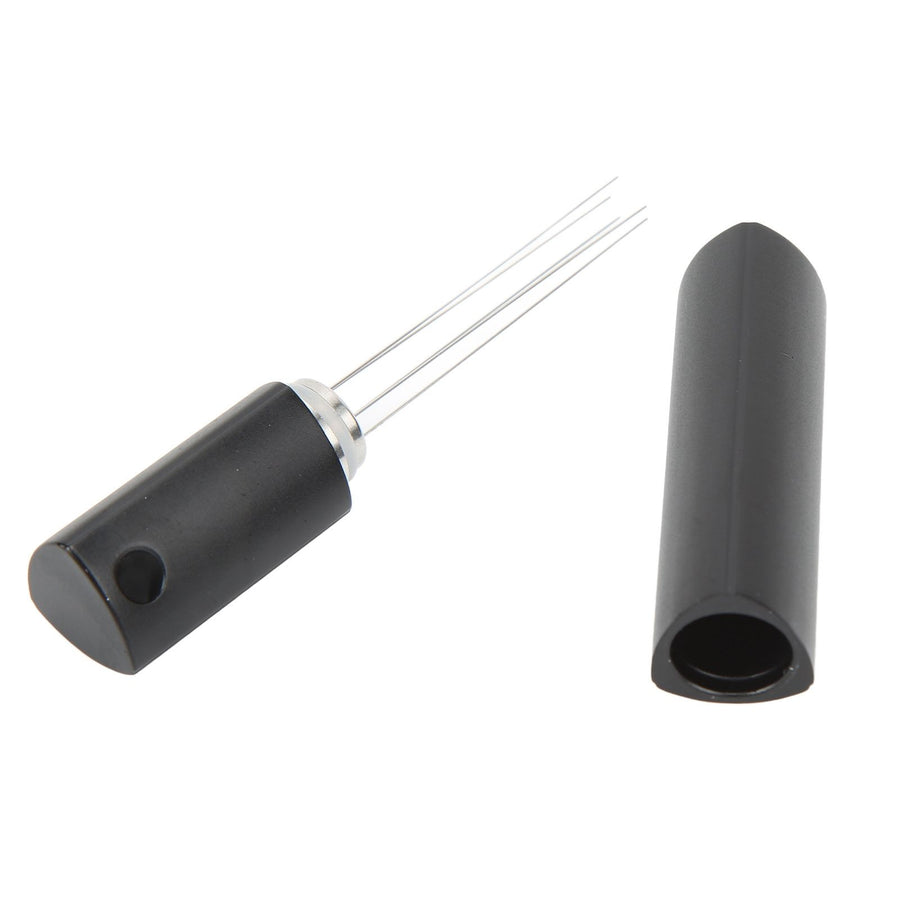Coffee Stirrer Tool Stainless Steel Portable Coffee Needle Distributor For Italian Coffee Maker Black