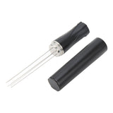 Coffee Powder Stirring Needle Professional 304 Stainless Steel Coffee Stirring Tool with Cover for Coffee Distribution Black
