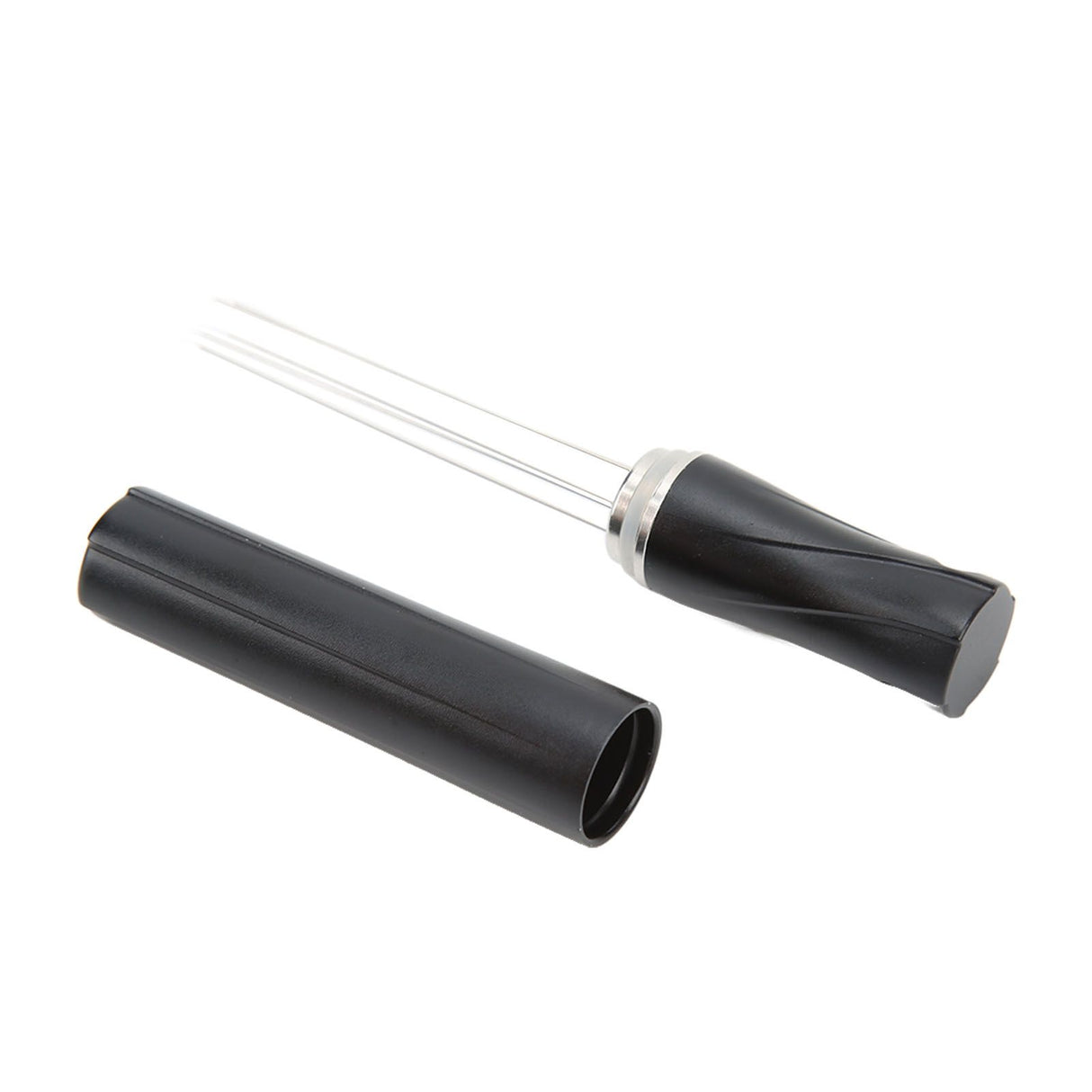 Coffee Powder Stirring Needle Professional 304 Stainless Steel Coffee Stirring Tool with Cover for Coffee Distribution Black