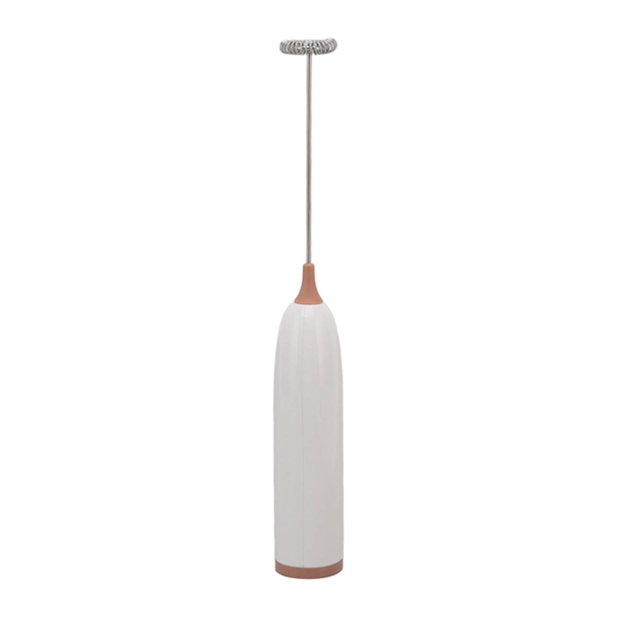 Household Electric Milk Frother Automatic Handheld Milk Foam Maker Coffee Stirring Bar Kitchen Drink Foamer White Coffee