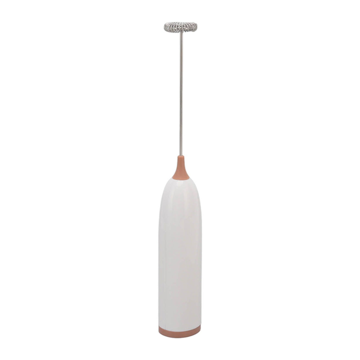 Household Electric Milk Frother Automatic Handheld Milk Foam Maker Coffee Stirring Bar Kitchen Drink Foamer White Coffee