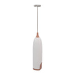 Household Electric Milk Frother Automatic Handheld Milk Foam Maker Coffee Stirring Bar Kitchen Drink Foamer White Coffee