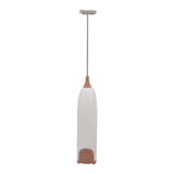 Household Electric Milk Frother Automatic Handheld Milk Foam Maker Coffee Stirring Bar Kitchen Drink Foamer White Coffee - 45-Degree Angle