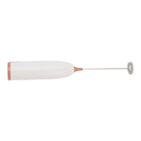 Household Electric Milk Frother Automatic Handheld Milk Foam Maker Coffee Stirring Bar Kitchen Drink Foamer White Coffee