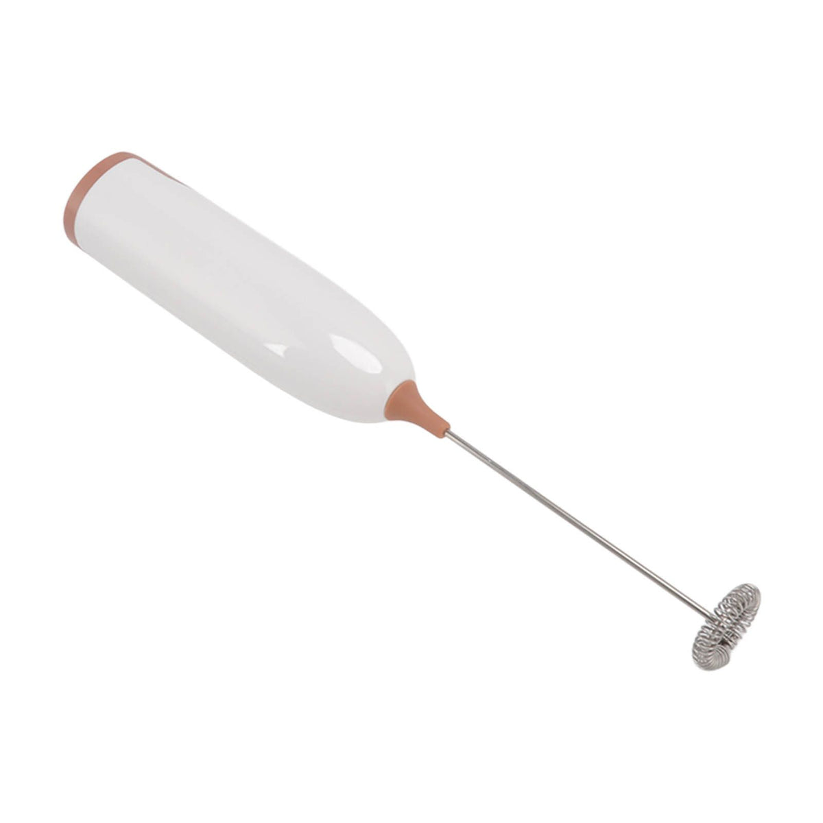 Household Electric Milk Frother Automatic Handheld Milk Foam Maker Coffee Stirring Bar Kitchen Drink Foamer White Coffee